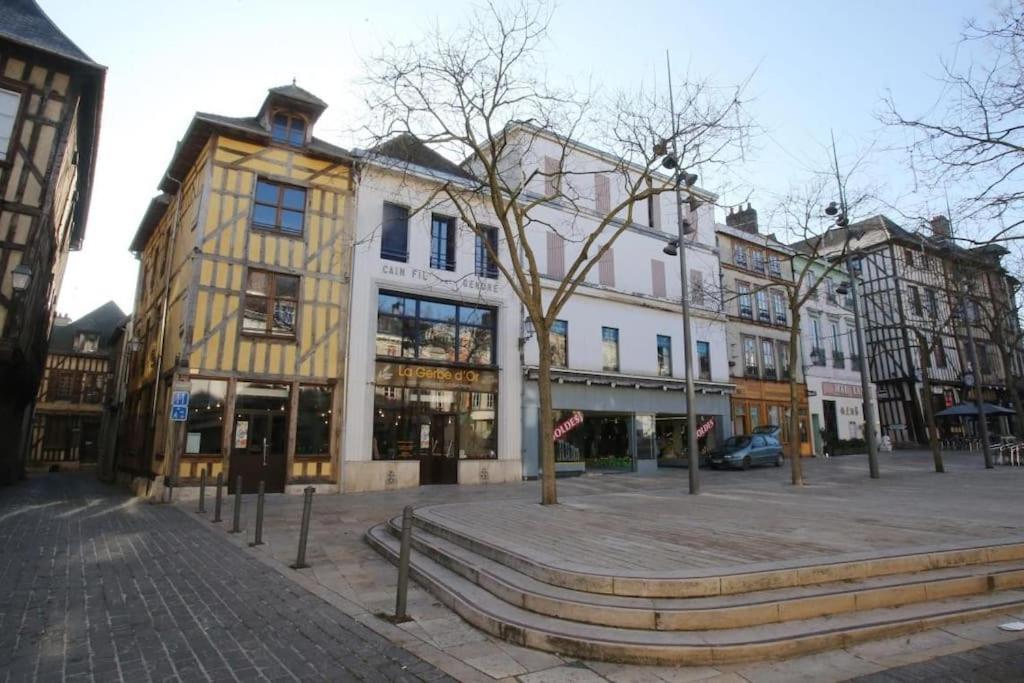 Appartement Cocoon Standing - Coeur Historique De Troyes Extérieur photo